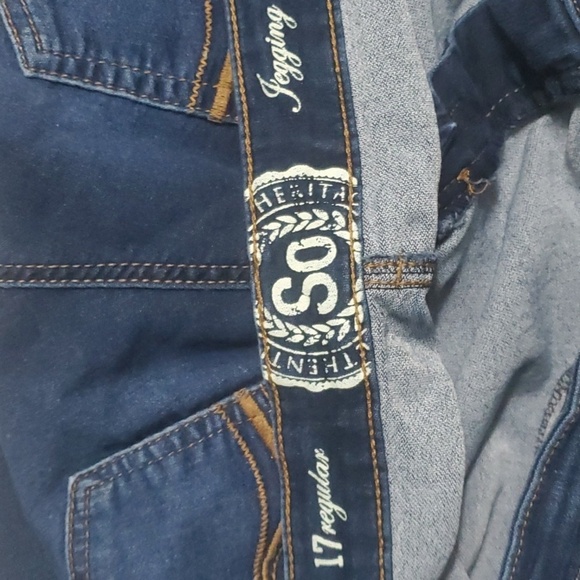 So jeans women's size 17 blue jegging junior sizing sz 17R - Picture 9 of 14